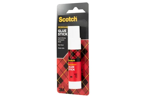 Vista 5 de Scotch Pegamento en barra, 0.52 onzas, libre de ácidos y no tóxico (6015)