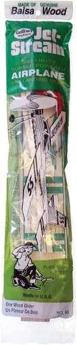 Vista 2 de Guillow's Seis 55 aviones de juguete de madera de balsa voladores Jetstream