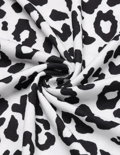Vista 3 de Ekouaer - Conjunto de 2 piezas de pijama para mujer para descansar o dormir con teñido anudado