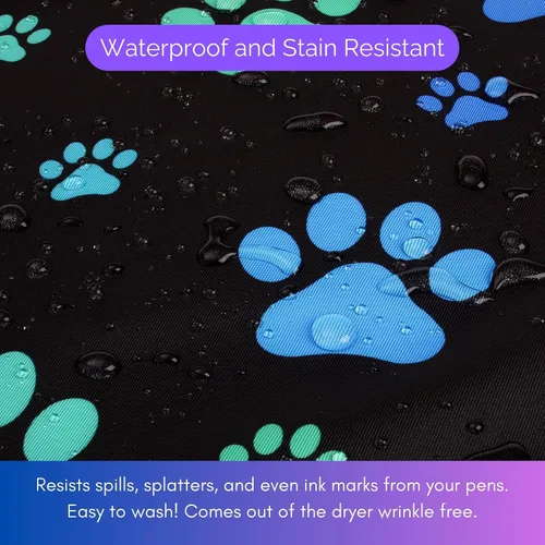 Vista 6 de Plum Hill Delantal Impermeable para Aseo de Perros, Vestimenta para Peluquero, Batas para Lavado de Mascotas
