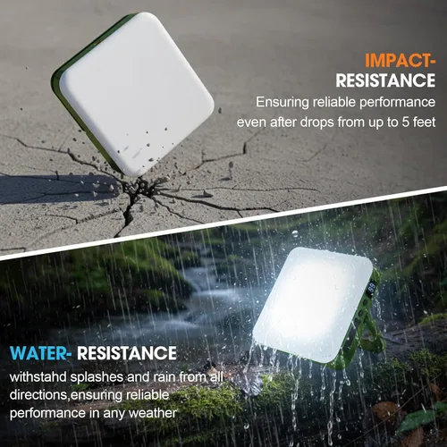 Vista 3 de Linterna LED recargable para campamento, 10,000 mAh, luces de campamento portátiles de hasta 90 horas y 4 modos de luz, IPX5 impermeable, esenciales