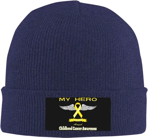 Vista 2 de Beanie Hat Unisex Stretchy Hat Soft Warmth Knit Hat Cap for Men & Women