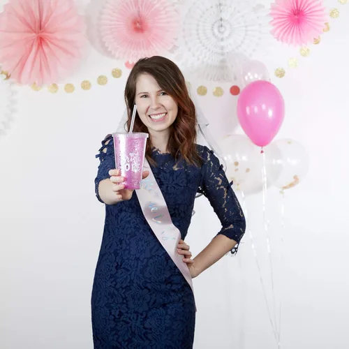 Vista 6 de Kate Aspen Bride to Be - Juego de regalo para despedida de soltera, multicolor