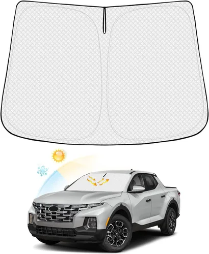 Vista 53 de Canvcle Parasol para parabrisas para Tesla modelo Y/3 2017-2025 2026 (compatible con modelos 2025 Y Juniper/2024 Modelo 3 Highland), parasol grueso