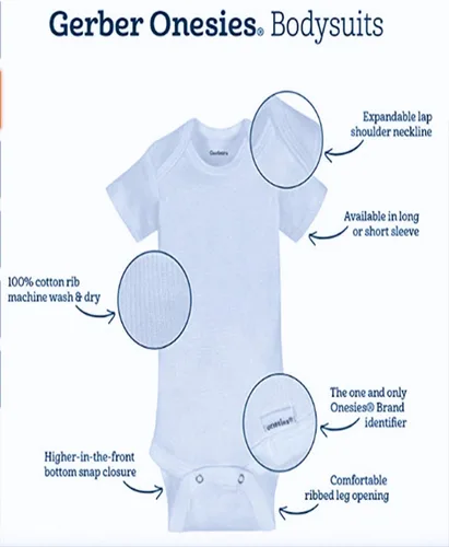 Vista 3 de Ink Trendz - Pijama de bebé con texto en inglés "I Cry Almost As Much As Liberals