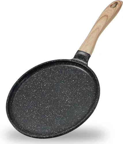Vista 10 de JEETEE - Sartén antiadherente para crepes, bandeja plana para panqueques