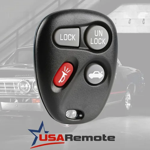 Vista 2 de Control remoto de llave de coche de entrada sin llave compatible con 2001-2005 Chevy Impala Monte Carlo / 2004 Pontiac Grand Prix