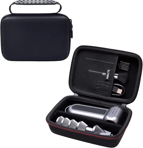 Vista 9 de Estuche LTGEM para Plumero de Aire Compatible con WOLFBOX MF100 / MF200 Plumero de Aire Eléctrico y Plumeros de Aire Comprimido, Negro (Solo Estuche)