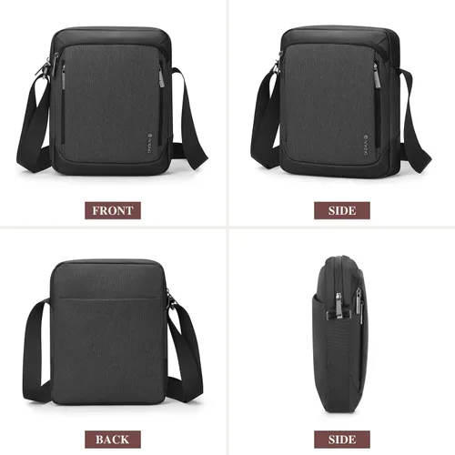 Vista 2 de BAIGIO Bolso bandolera bandolera para hombre Uno