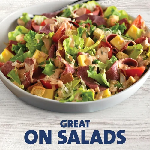 Vista 5 de Kraft Aderezo para ensaladas Thousand Island (botella de 16 fl oz)