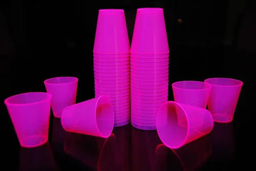 Vista 5 de DirectGlow - Vasos de chupito para fiestas (50 unidades, surtido)