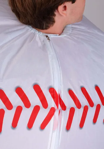 Vista 5 de Disfraz Inflable de Béisbol para Adultos Multicolor