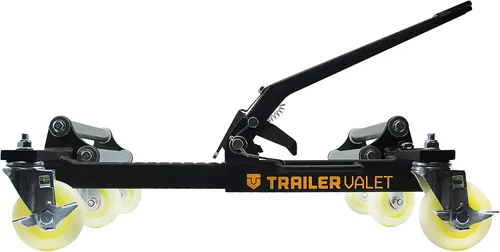Vista 9 de Trailer Valet Carrito Resistente de 6 Ruedas para Remolques de Eje Tándem – Capacidad de 2,000 Libras por Rueda – Maniobra Suave para Casas