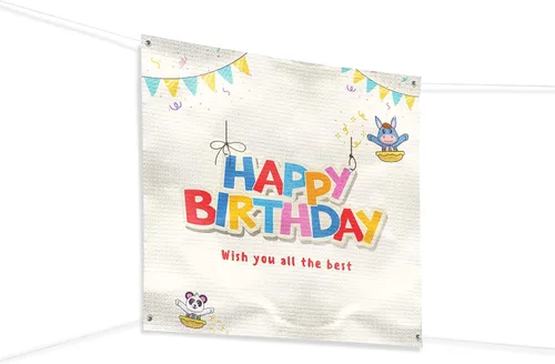 Vista 82 de Cartel de baby shower para uso en interiores y exteriores de 4 x 1 pies, pancarta grande personalizada y letreros con cuerda para colgar, telón