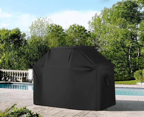 Vista 6 de ABCCANOPY Cubierta de parrilla para horno de barbacoa de gas, cubierta para horno al aire libre, impermeable y resistente al polvo, resistente a