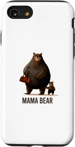 Vista 13 de Funda para iPhone 14 mama bear