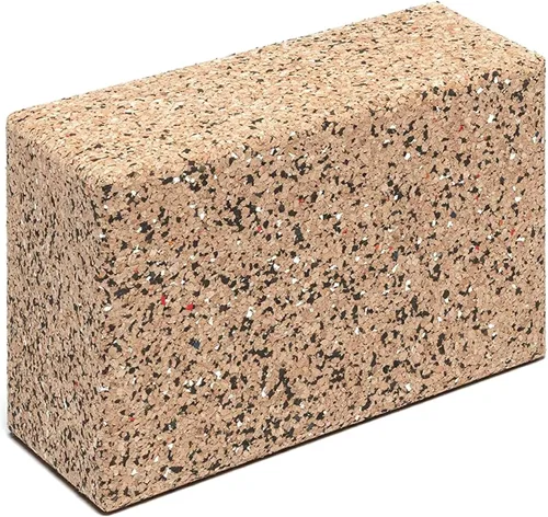 Vista 8 de Go4Cork Cork Yoga Block Non-Toxic, Alternative To Foam Yoga Blocks Odorless, Soft, Non-Slip, Workout & Exercise Yogi Gift Accessories Men &