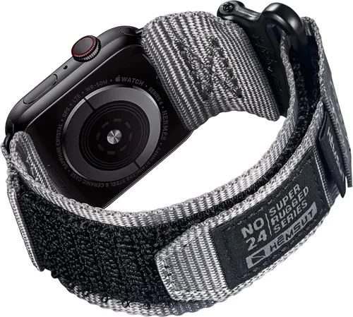 Vista 14 de Hemsut Compatible con Correa de Apple Watch, Correa Deportiva de Nylon Super Resistente con Diseño de Bucle Tejido para iWatch