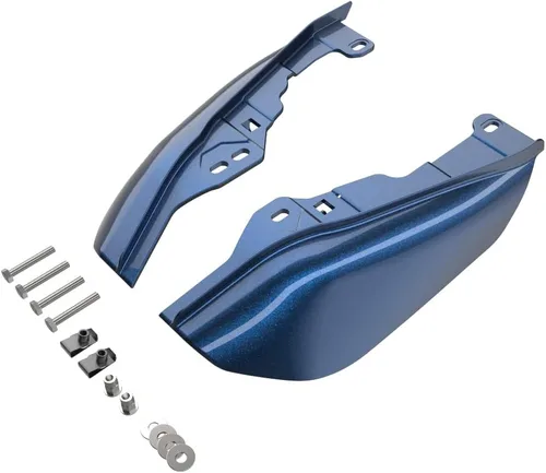 Vista 102 de Advanblack Deflectores de aire Road Glide de marco medio 2024 compatibles con Harley Touring Street Glide, Road King, Electra Glide, 2009-2025