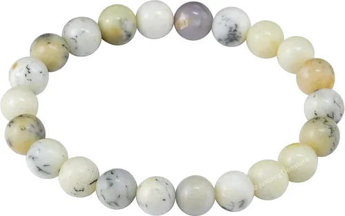 Vista 594 de Amazing Gemstone Crystal Bracelet for Women Men's Gifts - Protection Healing Crystal Bracelet - 8mm Gemstone Beaded Stretchable Bracelet Pulseras
