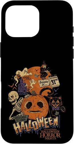 Vista 19 de Halloween Horror Nights Lil Boo - Carcasa de calabaza para iPhone 17