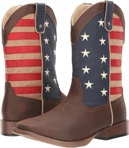 Vista 7 de Roper American Patriot Western Boot - 09-020-1902-0380 Br