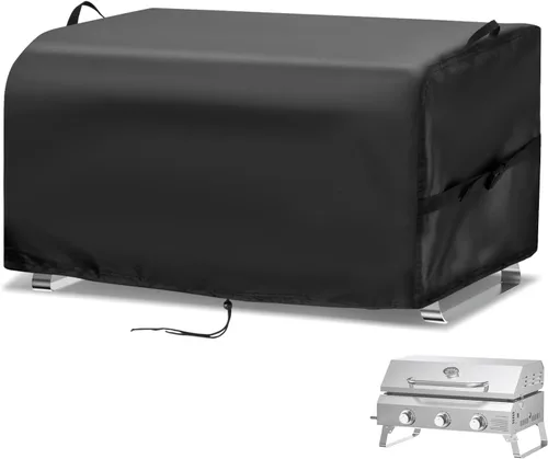 Vista 13 de Panini - Funda de prensa para Cuisinart Panini Press GR-4NP1, cubierta impermeable para sandwichera para parrilla interior 5 en 1, cubiertas