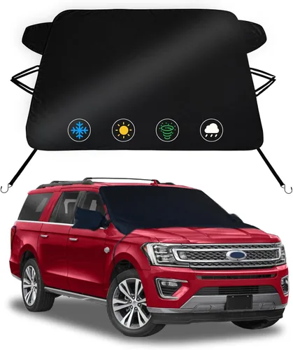 Vista 95 de Cubierta de nieve para parabrisas para Toyota Sequoia 2023-2025 2026/Toyota Tundra 2022-2025 2026 Limited SR5 Platinum TRD Pro Pickup Cubierta