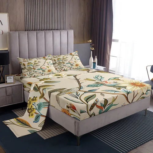 Vista 29 de Juego de sábanas para niños estilo vaquero occidental tamaño individual, juego de ropa de cama con diseño geométrico de cactus, decoración