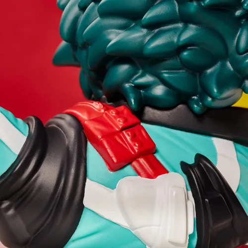 Vista 5 de TUBBZ My Hero Academia Izuku Midoriya (Deku) Figura coleccionable de vinilo de pato – Producto oficial de My Hero Academia – TV, películas