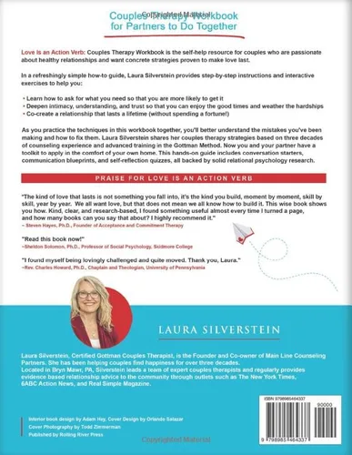 Vista 2 de Love Is an Action Verb Couples Therapy Workbook (DIY Relationship Self-Help Series)