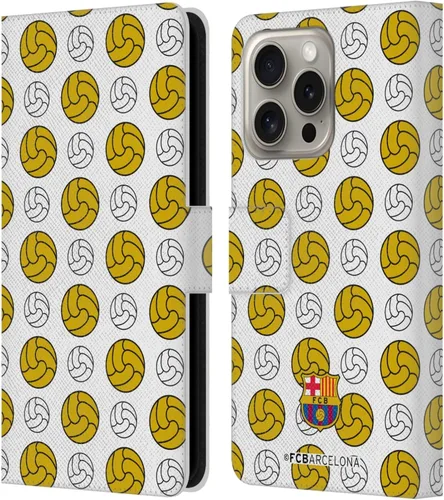 Vista 66 de Head Case Designs Funda de piel con licencia oficial del FC Barcelona Ball Pattern Campions compatible con Apple iPhone 11