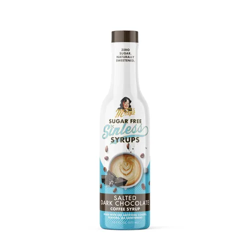 Vista 12 de Jarabe de biscotti de almendras sin azúcar, a base de stevia, sin alcoholes de azúcar ni sucralosa, sin edulcorantes artificiales, ingredientes