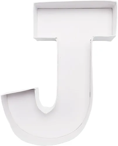 Vista 19 de WENPACK 8" Pequeños Recortes de Letra de Cartón Rellenables en Forma de Papel Maché Cortados en Forma de Letra, Bandeja para Dulces, Envase
