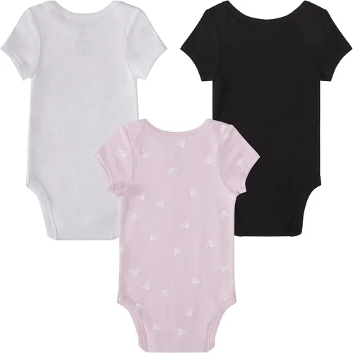 Vista 2 de adidas baby-girls 3-pack Short Sleeve Bodyshirt Set