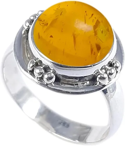 Vista 8 de Anillo de plata esterlina 925 para las mujeres joyas de piedras preciosas anillo joyería de moda para su venta Helloween (R-1369)