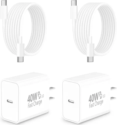 Vista 15 de Apple MFi Certified Apple Magsafe Charger, iPhone Charger Wireless Charging Rombica 25W 5FT Magnetic Charger Fast Charging Pad with 20W USB C