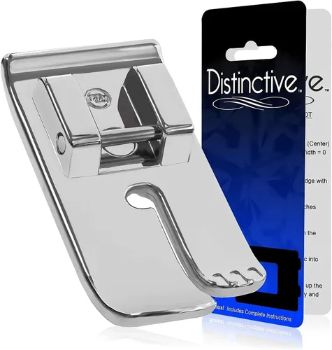 Vista 6 de Distinctive 1 – 4 (cuarto de pulgada) Quilting máquina de coser prensatelas para guía de borde con – Compatible con todos los vástagos Snap-On