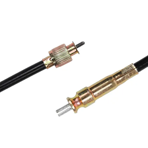 Vista 5 de Minho Kit de engranajes de transmisión del velocímetro GY6, eje de 0.472 in, línea de 3.858 in, para piezas de scooter chino de 50cc-150cc