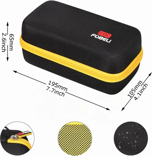 Vista 4 de FBLFOBELI Estuche rígido de transporte compatible con Klein Tools VDV501-851/VDV501-852/VDV501-853 Kit de probador de cables con Scout Pro 3