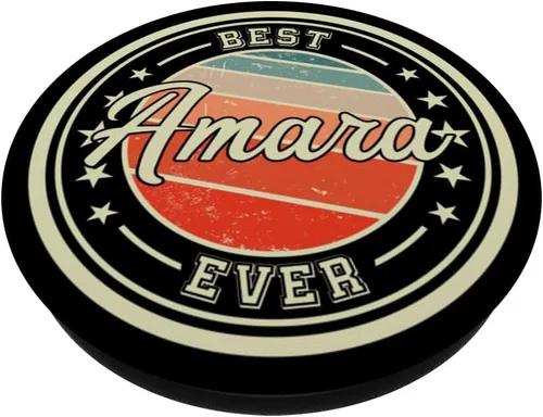 Vista 2 de Mejor Amara Ever divertido dicho primer nombre Amara PopSockets Standard PopGrip