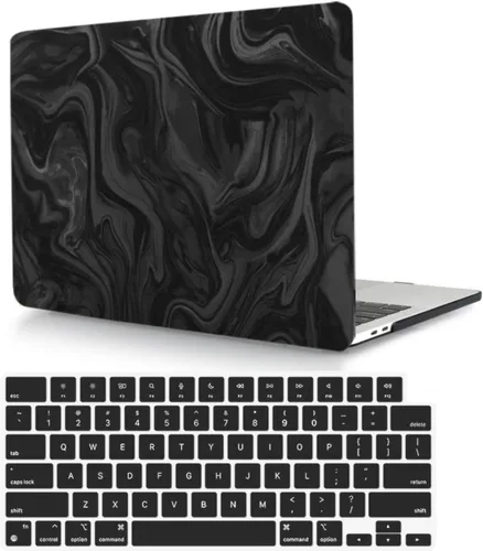 Vista 28 de Funda protectora compatible con MacBook Pro de 14 pulgadas 2021 M1 Pro/Max modelo A2442, carcasa rígida de plástico para laptop con cubierta