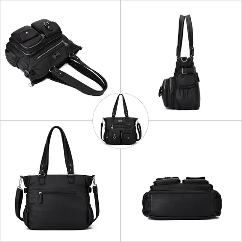 Vista 3 de Monederos grandes para mujer, bolsos de hombro para mujer