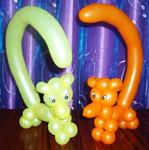 Vista 3 de 100 globos largos de látex para modelado de animales, globos de látex de alta calidad para decoración de Navidad, cumpleaños, bodas, fiestas