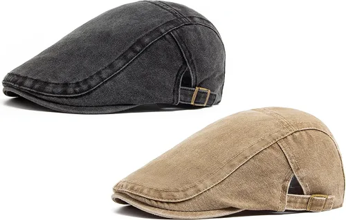 Vista 11 de Gorra vaquera de algodón ajustable unisex Azul marino