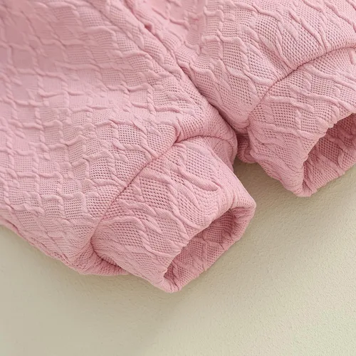 Vista 7 de Conjunto de sudadera unisex de manga larga para recién nacido, ropa de género neutro