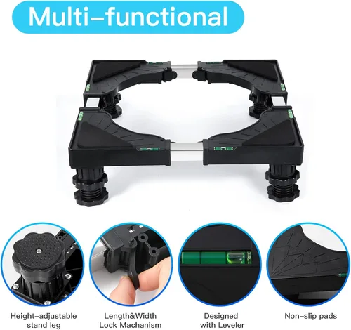 Vista 8 de Paquete de mini soporte para nevera y muebles Dolly