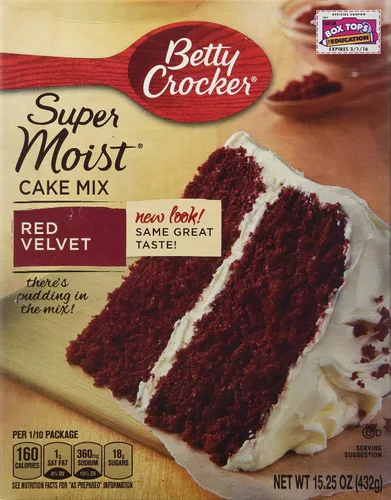 Vista 60 de Betty Crocker Delights Mezcla de pastel de vainilla francesa súper húmeda, 13.25 onzas