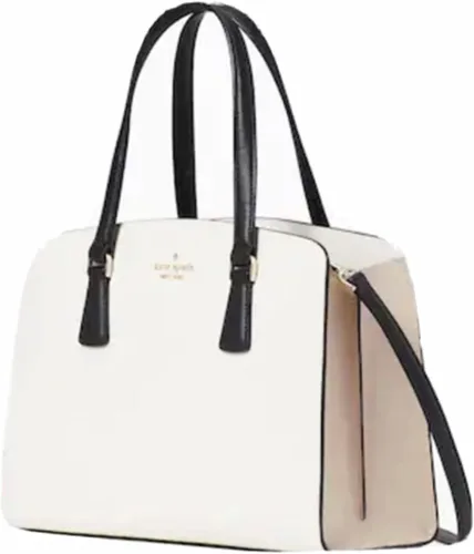 Vista 2 de Kate Spade Perry Bolso mediano de piel (beige cálido), beige cálido