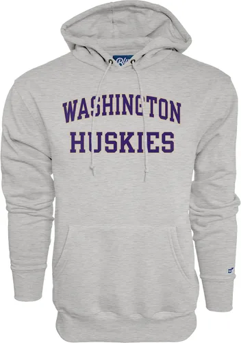 Vista 15 de Blue 84 Sudadera con capucha Alabama Crimson Tide Arched Grey para hombre